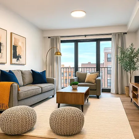 Appartement Modern Retreat Free Parking 30Min Nyc